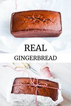 Gingerbread Dessert Recipes, Gingerbread Bread, Easy Gingerbread Recipe, Gingerbread Dessert, Gingerbread Cake Recipe, Holiday Bread, Gingerbread Recipe, Gingerbread Cake, Loaf Recipes