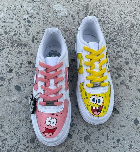 SpongeBob SquarePants Air Force 1 Custom Check more at https://kingshooz.com/product/spongebob-squarepants-air-force-1-custom-4/ Shoes Nike Air Force, Air Force 1 Shoes, Af1 Shoes, Nike Air Force 1 Custom, Brand Sneakers, Custom Nike Shoes, Unique Sneakers, Air Force 1 Custom, Shoes Nike Air