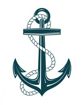 My bookmarks - Freepik Anchor Drawings, Anchor With Rope, Marine Tattoo, Doctor Logos, Anker Tattoo, Anchor Rope, Anchor Tattoos, Ship Anchor, Illustration Tattoo