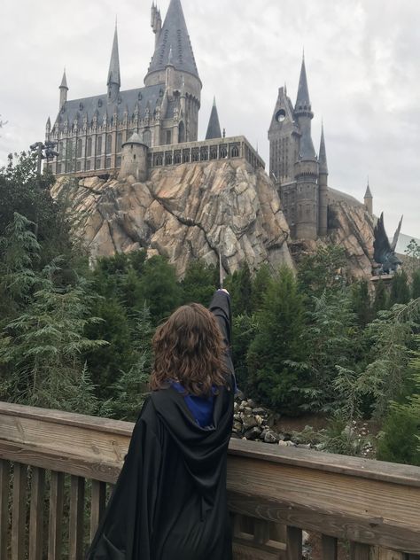 Harry Potter Park, Disney Hogwarts, Harry Potter Castle, Disney Parque, Harry Potter Universal Studios, Ravenclaw Aesthetic, Harry Potter Studios, Hogwarts Aesthetic, Hogwarts Castle