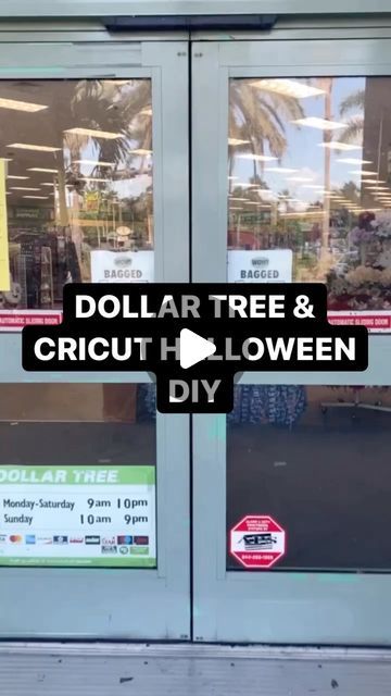 👩🏻‍🦰 Morgan | Crafts & DIYs on Instagram: "Let’s make a Dollar Tree and Cricut Halloween diy 👻 . . Like, Save & Follow for more 👉 @alifeincrafting . . #dollartree #diyreels #diydollartree #diydecor #dollartreelove #dollartreehalloween #dollartreeaddicts #halloweencrafts #halloweendiy #cricut #cricuthalloween" Diy Halloween Crafts Dollar Tree, Halloween Decor Indoor Diy, Easy Diy Halloween Decorations Videos, Haloween Decoracion Diy Dollar Tree, Dollar Tree Halloween Door Decor, Diy Graveyard Halloween Dollar Tree, Halloween Dollar Tree Decor, Dollar General Halloween Decorations, Scary Halloween Door Ideas