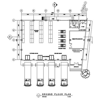 Warehouse ground floor plans are given in this AutoCAD DWG drawing. Download the free AutoCAD 2D DWG file. - Cadbull Wearhouse Design Plan, Factory Plan Layout, Warehouse Layout Design, Factory Plan Architecture, Factory Design Industrial Layout, Small Warehouse Design Layout, Warehouse Layout Floor Plans, Warehouse Interior Design, Small Warehouse Design