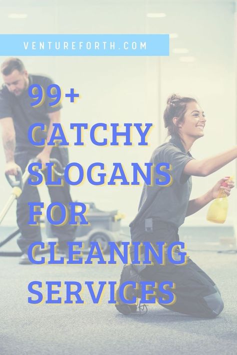 115+ good slogans for cleaning services to make successful marketing campains Good Slogans, Cleaning Service Names, Cleaning Company Names, Cute Business Names, Business Cleaning Services, Maid Cleaning Service, House Cleaning Company, Cleaning Maid, Cleaning Quotes