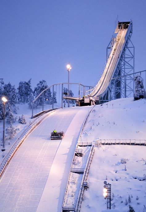 Iron Mountain Michigan, Ski Jump, Winter Air, Iron Mountain, Ski Jumping, Winter Sports, Travel Posters, Finland, Michigan