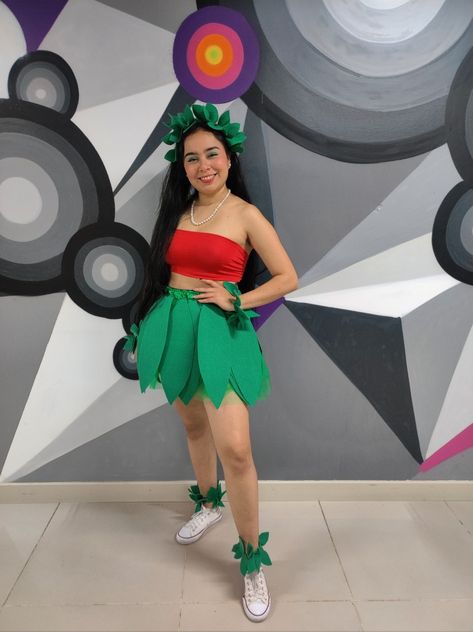 Lilo Costume Diy Women, Lilo Y Stitch Disfraz, Lilo Halloween Costume, Diy Lilo Costume, Lilo Cosplay, Lilo Stitch Costume, Disfraz Lilo Y Stitch, Lilo Costume, Lilo And Stitch Costume