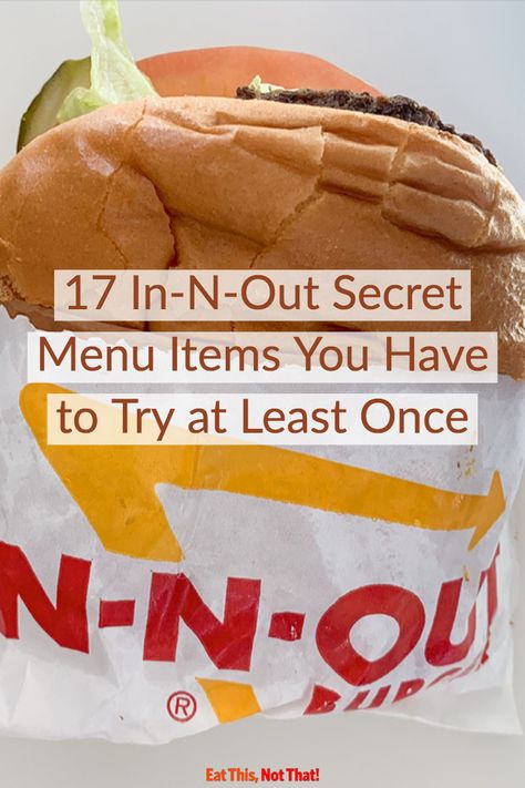 In And Out Burger Secret Menu Style, In N Out Order, Innout Burger Aesthetic, In And Out Secret Menu Food, In N Out Secret Menu Items, In And Out Burger Recipe, Burger Hacks, In And Out, In And Out Sauce