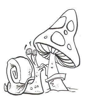 cartoon mushroom coloring pages | Gravy Productions Fantasy Coloring Pages, Cartoon Mushroom, Best Coloring Pages, Trippy Drawings, 3d Color, Toddler Coloring Book, Mushroom Drawing, Tapeta Galaxie, Graffiti Drawing