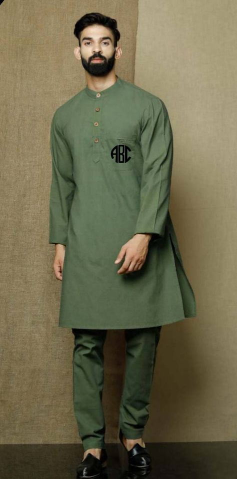 Design Kurta, Kurta Cotton, Men's Kurta, Mens Kurta, Indian Kurta, Indian Man, Ethnic Looks, Cotton Kurta, Kurta Designs