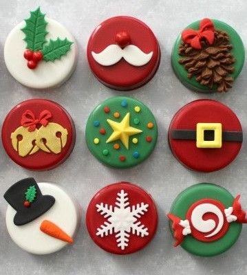 Sweater Weather Christmas, Christmas Oreos, Decorated Christmas Cookies, Christmas Cupcakes Decoration, Christmas Cake Pops, Christmas Cake Designs, Christmas Cover, Xmas Cookies, Christmas Sugar Cookies