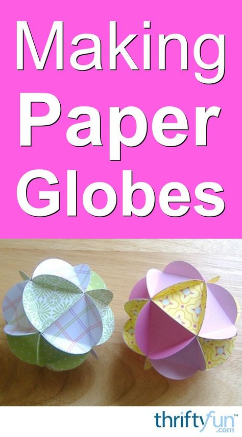 This is a guide about making paper globes. Folded paper circles are used to make these decorative paper crafts. Paper Globe Diy, December Art, Decorative Paper Crafts, Paper Globe, Globe Diy, Crafts Printable, Globe Crafts, Paper Folding Crafts, Vbs 2023