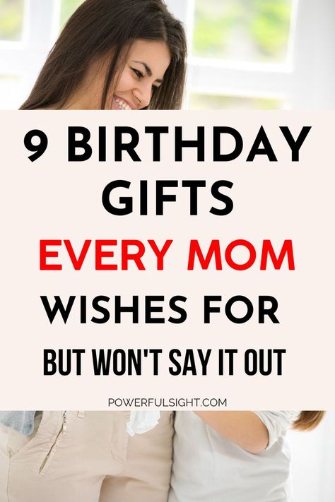 9 Mature Birthday Gifts for Mom Gift Ideas For My Mom Birthday, Creative Mom Birthday Gift, Best Gifts For Mothers Birthday, Birthday Presents Ideas For Mom, Best Present For Mom, Meaningful Presents For Mom, What To Get For Your Mom's Birthday, Mom’s Birthday Gift Ideas, Gifts To Give Mom Birthday