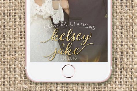 Wedding Snapchat GeoFilter // Established 2016 // On Demand Snapchat Geofilters Wedding, Wedding Snapchat, Snapchat Geofilters, Eclectic Wedding, From Miss To Mrs, Snapchat Filters, Classy Wedding, Wedding Organization, Industrial Wedding