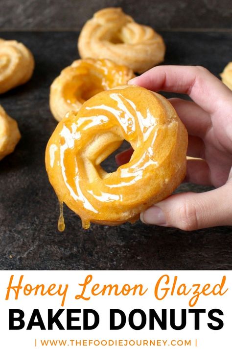 French Cruller Donut, French Cruller, French Donuts, Cruller Donuts, French Crullers, Donuts Recipes, Choux Buns, Fried Donuts, Baked Donut Recipes