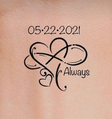 Until I See You Again Tattoo, Unique Tattoos For Women Small Meaningful Ideas, Love Of My Life Tattoo, Tattoos For Memory Of Loved Ones, Remembrance Tattoo Ideas, Small Heart Tattoo On Wrist, Tattoos For Passed Loved Ones, Memorial Tattoos Mom, Tattoos Mom