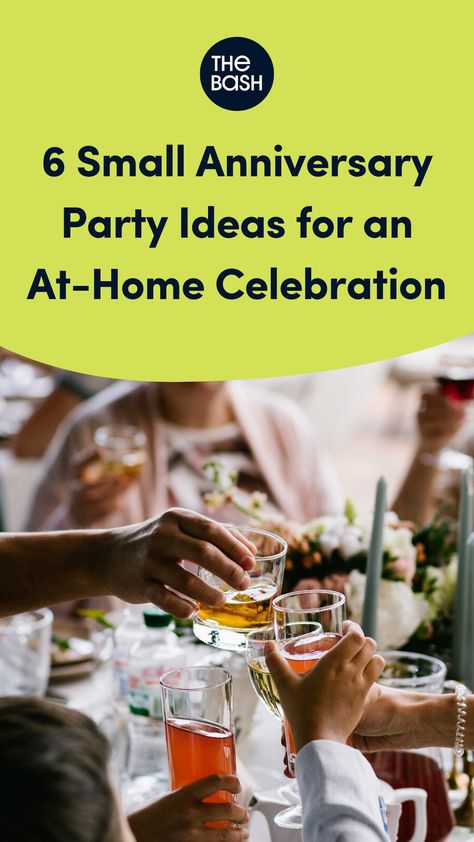 Open House Anniversary Party, Anniversary Party At Home Ideas, 1st Anniversary Party Ideas, 50th Anniversary Dinner Party, Small Celebration Ideas, Small Anniversary Party Ideas, Silver Anniversary Party Ideas, 65th Anniversary Party Ideas, 25th Anniversary Decoration Ideas At Home