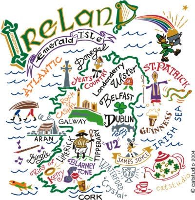 Ireland map Ireland Souvenirs, Rock Of Cashel, Blarney Stone, Grafton Street, Irish Dancing, Emerald Isle, Iceland Travel, It Goes On, Belfast