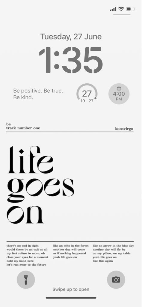 Lock Screen Widget Apps, Widget Iphone Aesthetic Lock Screen, Lock Screen Text Widget Ideas, Iphone Aesthetic Setup, Clean Lockscreen Iphone, Iphone Wallpaper Clean Aesthetic, Minimalist Iphone Layout White, Wallpaper Iphonewallpaper Aesthetic, Iphone Lock Screen Widget