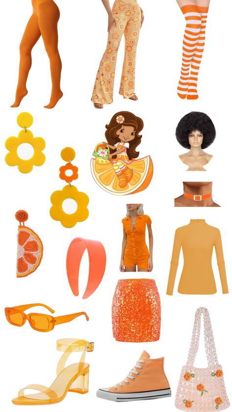 #orange #strawberryshortcake #orangeblossom #outfit #costume #cosplay #rave #coachella Orange Rave Outfit, Rave Fit, Outfit Costume, Rave Outfit, Costume Cosplay, Rave Outfits, Orange Blossom, Strawberry Shortcake, Day Trip