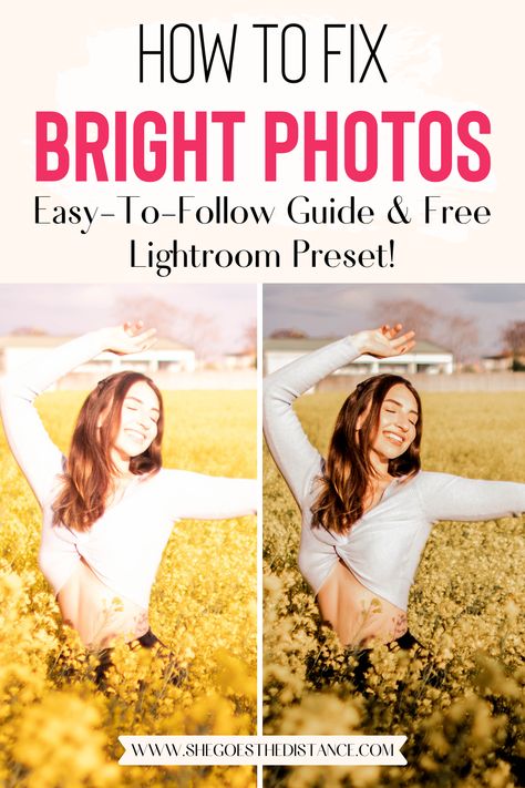 Photo Editing Cheat Sheets, Editing Flash Photos, How To Take Crisp Clear Photos, How To Edit Overexposed Photos, How To Edit Photos Professionally, Best Way To Edit Photos, How To Fix Overexposed Photos, How To Edit Bright Photos, Lightroom Tips Photo Editing