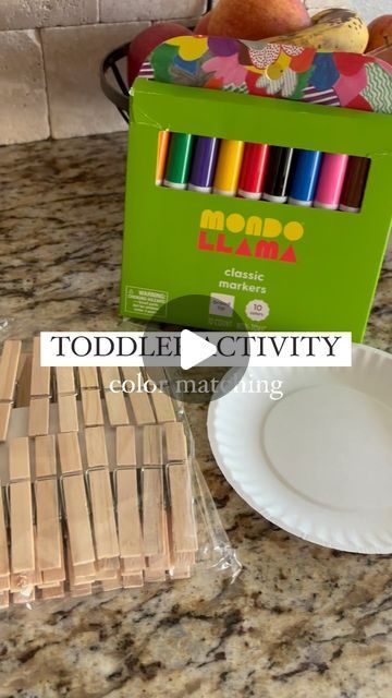 Ashley Johnson on Instagram: "Watch as my little one learns all the colors! 🌈  🎨 Save this activity for later  👧 Share this activity with a friend  🤍 Follow for more toddler activities   #toddleractivities #activitesfor2yearold #activitesforkids #activitesfortoddlers #toddlermom #learningthroughplay" Art For 18month Olds, Learning Colors Activities For Toddlers, Social Skills Activities For Toddlers, Purple Activities For Toddlers, Colour Activities For Toddlers, Learning Activities For Two Year Olds, Colour Activities, Young Toddler Activities, Learning Colors Activities