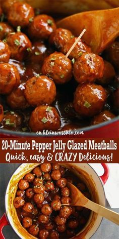 Party Appetizers Easy Cheap, Cheap Snack, Glazed Meatballs, Appetizer Meatballs, Party Appetizers Easy, Pepper Jelly, Party Appetizers, Silvester Party, Deilig Mat