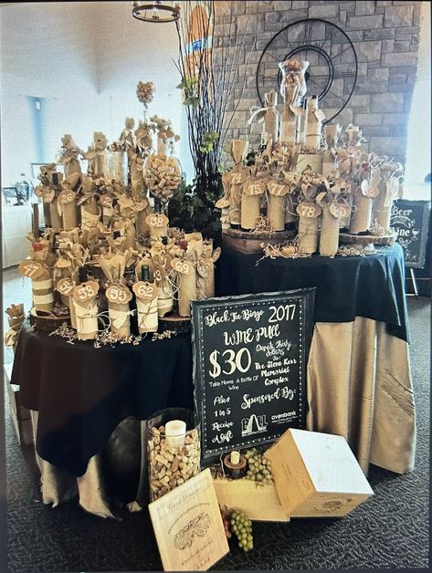 Wine Wall Fundraiser, Banquet Fundraiser Ideas, Fundraising Banquet Ideas, Wine Fundraiser Ideas, Fundraiser Party Themes, Fundraising Event Decor, Silent Auction Ideas Fundraising Events, Auction Ideas Fundraisers, Wine Pull Fundraiser