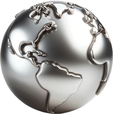 Silver Png Icon, 3d Aesthetic Icon, Youtube Avatar, Silver Icons, Globe Illustration, Globe Clipart, Face Generator, 3d Globe, Metallic Object