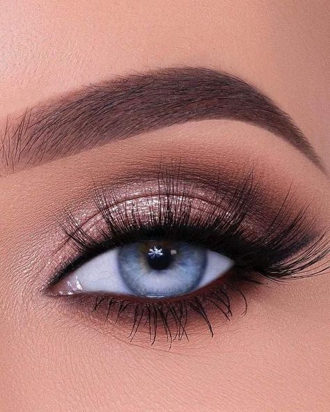 Wedding Makeup For Blue Eyes, Evening Eye Makeup, Wedding Makeup Tutorial, Glam Wedding Makeup, Show Makeup, Prom Eye Makeup, Makeup Portfolio, Eye Makeup Pictures, Beautiful Eye Makeup