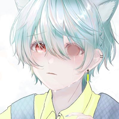 Anime Blind Eyes, Boy With White Hair, White Hair Anime Guy, Manga Vs Anime, Neko Boy, Fox Boy, Cute Anime Chibi, Anime Wolf, Anime Child