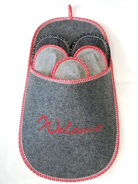 Guest Slippers, Front Door Baskets, Diy Slippers, Outdoor House, Wool Slippers, Slip And Slide, Warm Slippers, Women's Slippers, House Shoes