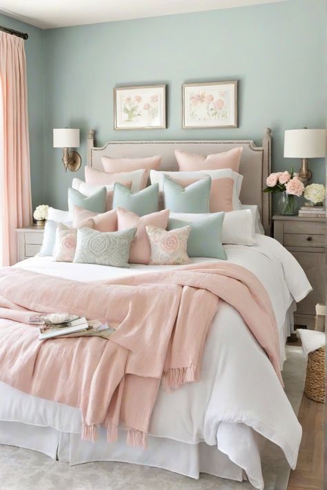 home decor interior design, interior bedroom design, home interior design, kitchen designs Neutral Pastel Bedroom, Popular Color Palettes, Fall Apartment Decor, Fall Bathroom Decor, Colors For 2024, Best Bedroom Colors, Halloween Bedroom Decor, Cozy Fall Bedroom, Bedroom Color Combination