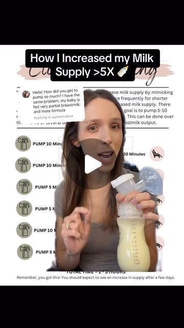 Helen on Instagram: "SECRETS SPILLED: how I increased milk supply >5X 🤯🍼👇

👉 screenshot 📸 at end to grab this cluster pumping how to graphic! 🤩

TOP 3 tips to increase milk supply explained:
1. Frequent and complete milk removal: power pumping, cluster pumping, pump schedule 
2. The Pump: comfortable yet strong suction, using massage and expression modes
👉 COMMENT “pump” and I’ll DM you the info to grab the BabyBuddha pump on SALE! 🎉 (my favorite pump that helped increase milk supply)
3. The flange size and comfort! Measure yourself before buying a pump and frequently during your pumping journey (flange size can change from breastfeeding! 🤯)

✅ like and FOLLOW for more!! 👯‍♀️💛 drop your questions below 👇 

#happypumpingwithhelen #pumpingmom #exclusivelypumping #pumpingmama #new Increase Breastmilk Supply Pumping, Motif Luna Breast Pump Settings, Spectra S1 Pump Tips, Cluster Pumping, Pump Schedule, Increase Milk Supply Pumping, Power Pumping Schedule, Breast Pumping Schedule, Instagram Secrets