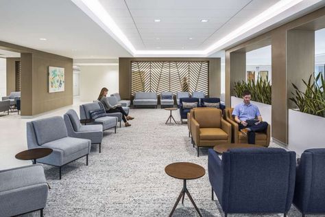 HCA Florida West Tampa Hospital for Endocrine Surgery Hospital Lounge, Hospital Waiting Area, Hospital Reception, Hospital Waiting Room, New Hospital, Hospital Interior, Hospital Interior Design, Hospital Design, Healthcare Design