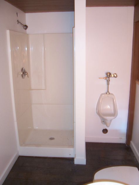 Urinal Basement Bathroom, Powder Bath, Basement, Powder Room, Master Bath, Alcove Bathtub, Bath, New Homes