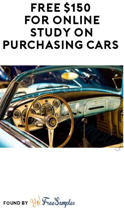 FREE $150 for Online Study on Purchasing Cars (Must Apply) - Yo! Free Samples https://yofreesamples.com/surveys-focus-groups/free-150-for-online-study-on-purchasing-cars-must-apply/ Focus Groups, Focus Group, Online Study, Free Cars, Hive Mind, Car Find, Free Stuff, Money Making, Free Samples