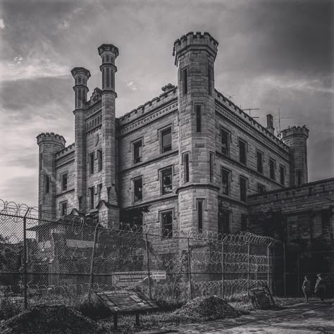 Old Joliet Prison Prisoner Aesthetic, Prison Aesthetic, Joliet Prison, Electrical Shop, Bookish Art, Batman Concept, Big Scary, The Warden, Mystery Stories