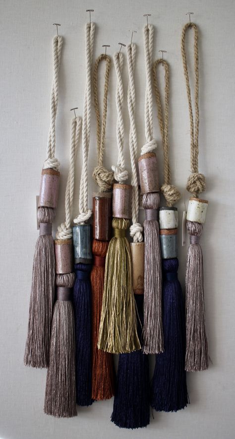 All Roads Silk Tassels Textile Studio, Silk Tassels, Studio Inspiration, Diy Tassel, See The World, Art Textile, Daily Dose, The Wall, Fiber Art