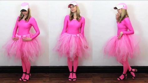 Flamingo Customes, Diy Pink Flamingo Costume, Pink Tutu Costumes Women, Womens Flamingo Costume, Pink Flamingo Costume Women, Diy Flamingo Headband, Adult Flamingo Costume, Diy Flamingo Costume Kids, Diy Flamingo Costume Women