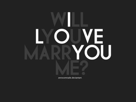 will you marry me? I love you. Marry Me Quotes, Marriage Proposals, Marry You, Typography Inspiration, Hopeless Romantic, Love Is Sweet, Famous Quotes, Marry Me, The Words