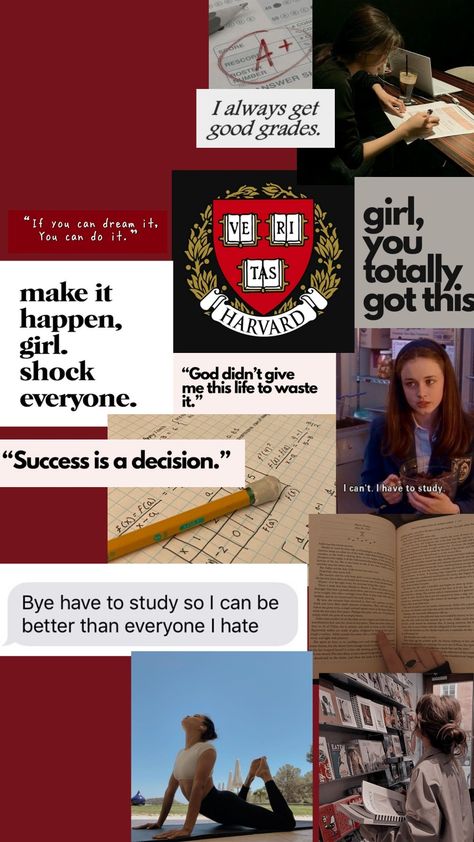 Gilmore girls wallpaper, Harvard wallpaper Girls you got this. Make it happen.Success Quotes. Gilmore Girls study motivation. Harvard Motivation. Good grades. study hard . Millionaire Harvard University Quotes, Harvard Student Motivation, Motivation For Harvard Students, Yale Quotes, Harvard University Vision Board, You Got Into Harvard Law, Study Motivation Aesthetic Pictures, Good Grades Wallpaper Aesthetic, Rory Gilmore Harvard Board