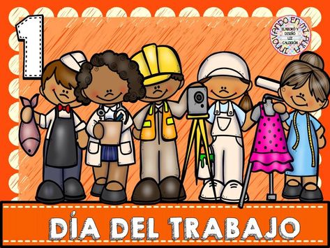 Lindos diseños de las efemérides del mes de mayo | Material Educativo Back To School Bulletin Boards, Community Helpers, School Bulletin Boards, School Stickers, Illusion Art, School Decorations, School Colors, Kids And Parenting, Labour Day