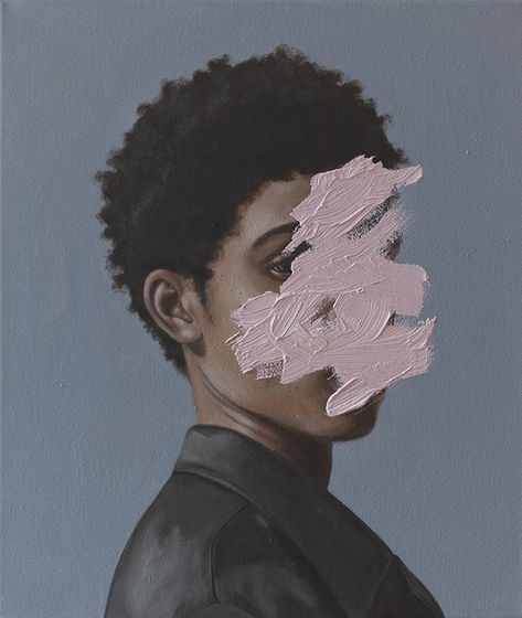 "Fixed It" Portraits series by Henrietta Harris — Designcollector Henrietta Harris, Gcse Art, Identity Art, Contemporary Abstract Art, Wow Art, A Level Art, Ap Art, Painting Gallery, Land Art