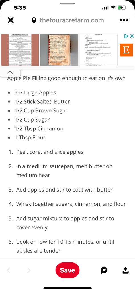 Easy Apple Pie Filling Recipes, Easy Homemade Apple Pie, Easy Apple Pie Filling, Pie Homemade, Apple Pie Filling Recipes, Homemade Apple Pie Filling, Homemade Apple Pie, Pie Filling Recipes, Easy Apple Pie