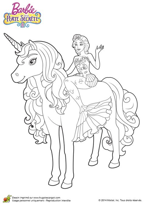 Coloriage barbie et la porte secrete Unicorn Barbie, Spiderman Coloring, Barbie Drawing, Disney Princess Coloring Pages, Barbie Coloring Pages, Barbie Coloring, Love Coloring Pages, Unicorn Coloring, Horse Coloring Pages