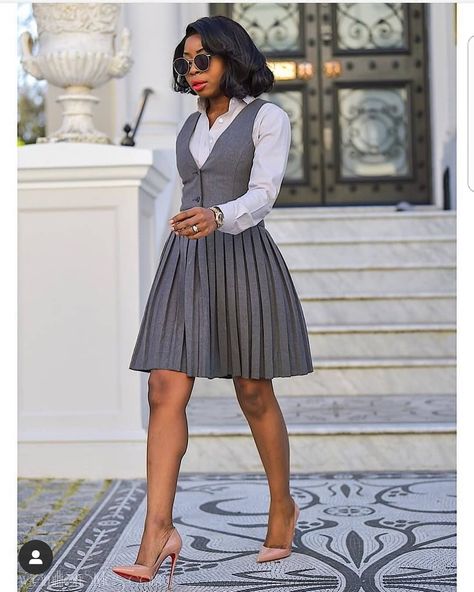 12 Hawt Corporate Styles-(This Is How To Start The Week On A Right Note) Chique Outfit, Fashionable Work Outfit, Corporate Dress, Corporate Attire, Corporate Style, Gaun Fashion, Corporate Fashion, Stylish Work Attire, Office Dresses For Women