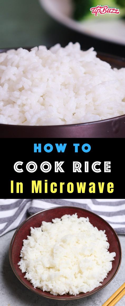 Learn How to Cook Rice in the Microwave – easier, faster and perfectly cooked each time. Rice cooked in the microwave is fluffy and tender, tasting the same, if not better than a rice cooker or stovetop. Microwave Rice Recipes, Cook Rice In Microwave, Rice In Microwave, Hotel Cooking, Microwave Cooking Recipes, Rice Sides, Microwave Rice Cooker, Easy Microwave Recipes, Rice In The Microwave