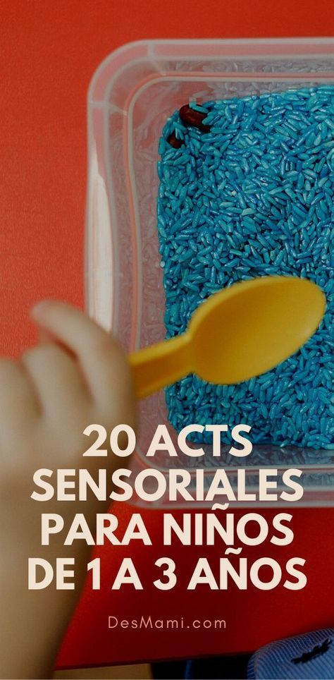 Aquí te ofreceremos 20 actividades sensoriales que puedes poner en práctica en bebés y niños de 1 a 3 años. ¡Mira cuáles son! Childcare Activities, Preschool Songs, Toddler Learning Activities, Montessori Activities, Toddler Learning, Sensory Bins, Sensory Activities, Infant Activities, Art Activities