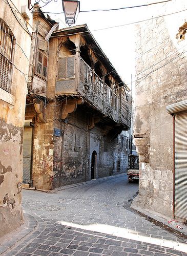 Aleppo - Old City Streets IV | The streets of the Old City o… | Flickr Syria Before And After, Aleppo City, Palmyra Syria, Aleppo Syria, Syria Damascus, Stone Buildings, Damascus Syria, Old Egypt, Old Street