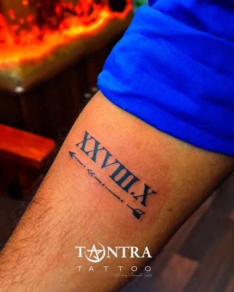 Roman Letter Tattoo, Roman Letters Tattoo, Tantra Tattoo, Letter R Tattoo, Roman Numbers Tattoo, Typographic Tattoo, Tattoo Writing, Letters Tattoo, Suda Masaki