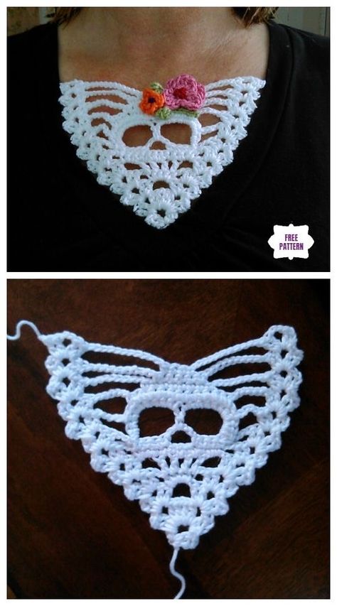 Crochet Skull Patterns Free, Skull Crochet Pattern Free, Crochet Skull Pattern, Appliques Au Crochet, Crochet Skull Patterns, Crochet Skull, Filet Crochet Charts, Barefoot Sandal, Skull Hat